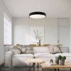 LED lubų šviestuvas, 30W, juodas, neutrali balta šviesa LED lubų šviestuvas, 30W, juodas, neutrali balta šviesa