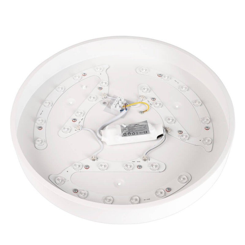 LED lubų šviestuvas, 30W, baltas, neutrali balta šviesa
