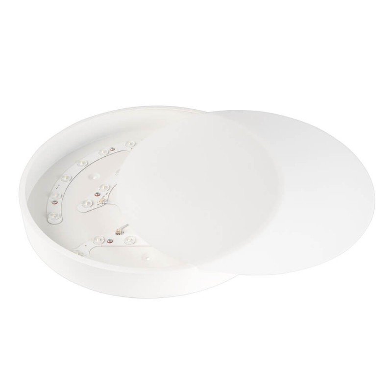 LED lubų šviestuvas, 30W, baltas, neutrali balta šviesa
