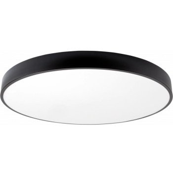 LED lubų šviestuvas, 54W, juodas, šilta balta šviesa
