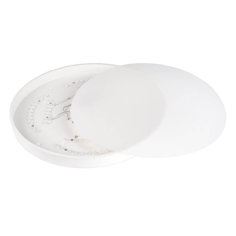 LED lubų šviestuvas, 54W, baltas, šilta balta šviesa