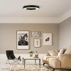 LED lubų šviestuvas, 36W, juodas, apvalus, šilta balta šviesa LED lubų šviestuvas, 36W, juodas, apvalus, šilta balta šviesa