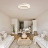 LED lubų šviestuvas, 36W, baltas, apvalus, neutrali balta šviesa