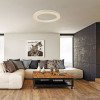 LED lubų šviestuvas, 64W, baltas, apvalus, šilta balta šviesa