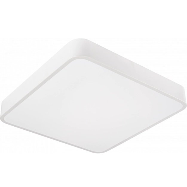 LED lubų šviestuvas, 36W, baltas, kvadratinis, neutrali balta šviesa