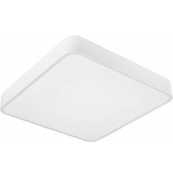 LED lubų šviestuvas, 36W, baltas, kvadratinis, šilta balta šviesa
