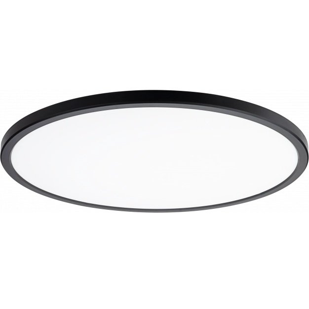 LED lubų šviestuvas, 18W CCT, 24W RGB, juodas LED lubų šviestuvas, 18W CCT, 24W RGB, juodas
