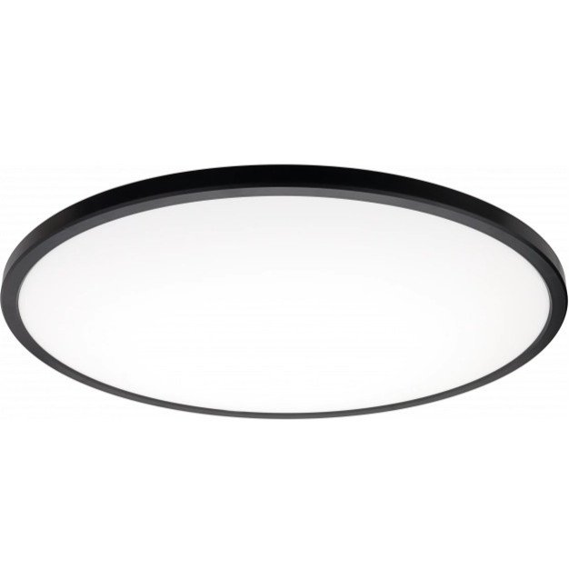 LED lubų šviestuvas, 18W CCT, 32W RGB, juodas LED lubų šviestuvas, 18W CCT, 32W RGB, juodas