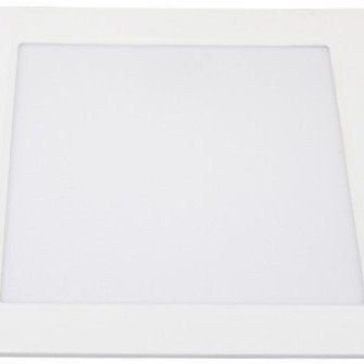 LED mini panelė, plona, foninė, kvadratinė, 18W, neutrali balta šviesa