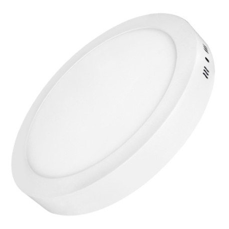 LED paviršinė mini panelė, apvali, 18W, neutrali balta šviesa