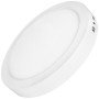 LED paviršinė mini panelė, apvali, 24W, šalta balta šviesa