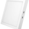 LED paviršinė mini panelė, kvadratinė, 6W, šalta balta šviesa