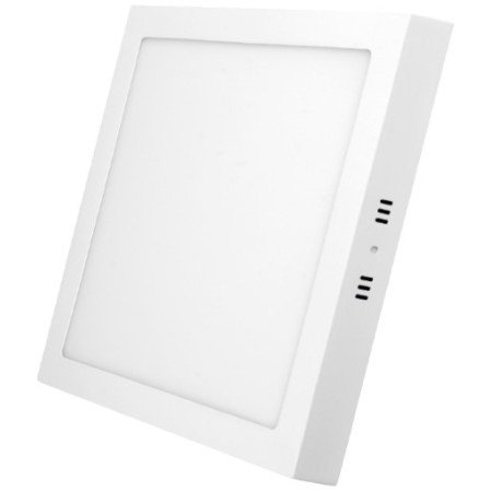 LED paviršinė mini panelė, kvadratinė, 6W, šilta balta šviesa
