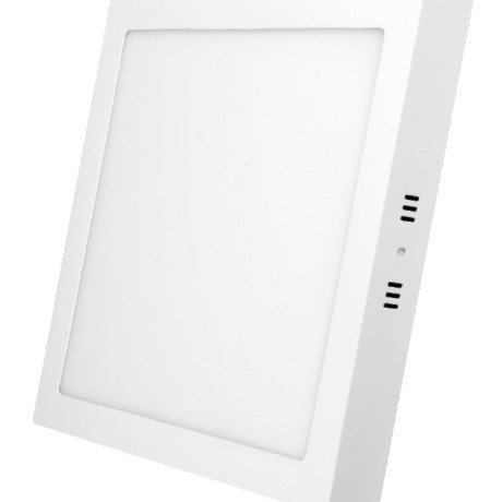 LED paviršinė mini panelė, kvadratinė, 18W, šalta balta šviesa