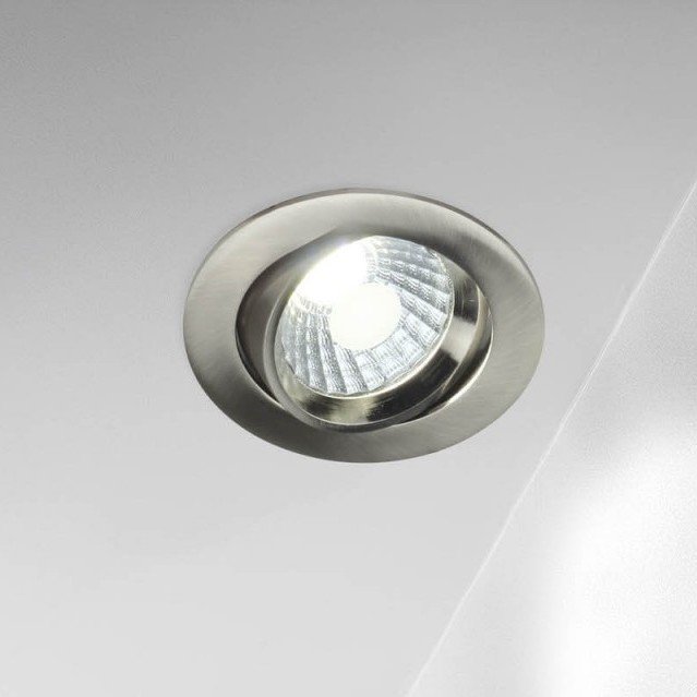 LED šviestuvas, apvalus, pasukamas, 8W, šalta balta šviesa LED šviestuvas, apvalus, pasukamas, 8W, šalta balta šviesa