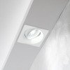 LED šviestuvas, kvadratinis, įmontuojamas, 8W, šilta balta šviesa
