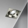 LED šviestuvas, kvadratinis, įmontuojamas, nerūdyjančio plieno, 8W, šalta balta šviesa LED šviestuvas, kvadratinis, įmontuojamas, nerūdyjančio plieno, 8W, šalta balta šviesa