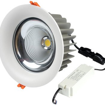 LED taškinis šviestuvas, TUV sertifikuotas, 60W, šalta balta šviesa