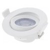 LED šviestuvas, apvalus, pasukamas, 5W, neutrali balta šviesa LED šviestuvas, apvalus, pasukamas, 5W, neutrali balta šviesa
