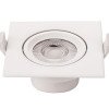 LED šviestuvas, kvadratinis, pasukamas, 5W, šilta balta šviesa LED šviestuvas, kvadratinis, pasukamas, 5W, šilta balta šviesa