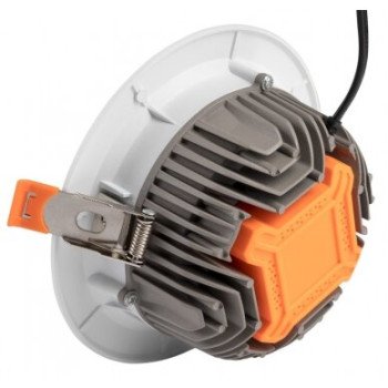 LED taškinis šviestuvas, TUV sertifikuotas, 145°, 15W, šilta balta šviesa