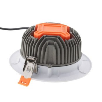 LED taškinis šviestuvas, TUV sertifikuotas, 145°, 20W, šalta balta šviesa