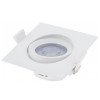 LED šviestuvas, kvadratinis, pasukamas, 7W, neutrali balta šviesa LED šviestuvas, kvadratinis, pasukamas, 7W, neutrali balta šviesa