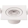 LED šviestuvas, kvadratinis, pasukamas, 7W, šilta balta šviesa LED šviestuvas, kvadratinis, pasukamas, 7W, šilta balta šviesa