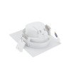 LED šviestuvas, kvadratinis, pasukamas, 7W, šilta balta šviesa LED šviestuvas, kvadratinis, pasukamas, 7W, šilta balta šviesa