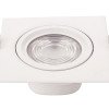 LED šviestuvas, kvadratinis, pasukamas, 10W, neutrali balta šviesa LED šviestuvas, kvadratinis, pasukamas, 10W, neutrali balta šviesa