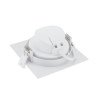 LED šviestuvas, kvadratinis, pasukamas, 10W, neutrali balta šviesa LED šviestuvas, kvadratinis, pasukamas, 10W, neutrali balta šviesa
