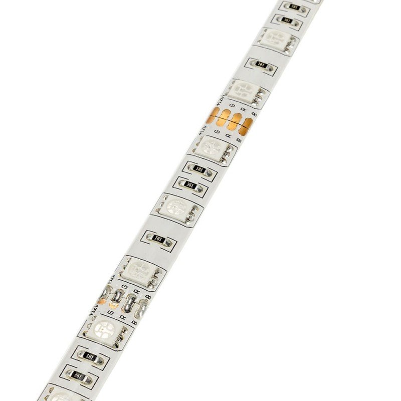 LED juosta, 14.4W/m, 1000Lm/m, 12V, Pro, IP54, RGB spalvos LED juosta, 14.4W/m, 1000Lm/m, 12V, Pro, IP54, RGB spalvos