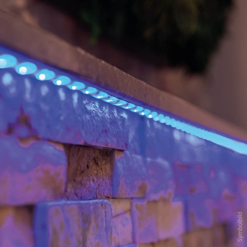 LED juosta, 14.4W/m, 1000Lm/m, 12V, Pro, IP54, RGB spalvos LED juosta, 14.4W/m, 1000Lm/m, 12V, Pro, IP54, RGB spalvos