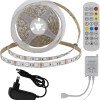 LED juostos rinkinys, 36W, 12V, AC adapteris, nuotolinis valdymas, RGB spalvos