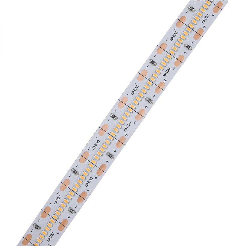 LED juosta, 32W/m, 2500Lm/m, 24V, šilta balta šviesa