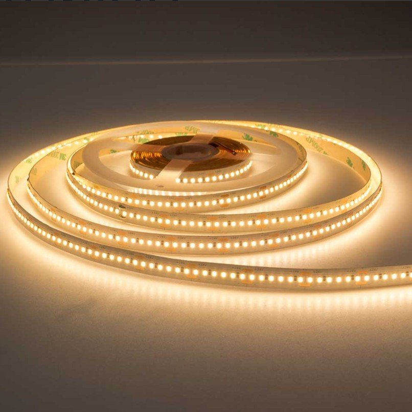 LED juosta, 32W/m, 2500Lm/m, 24V, šilta balta šviesa