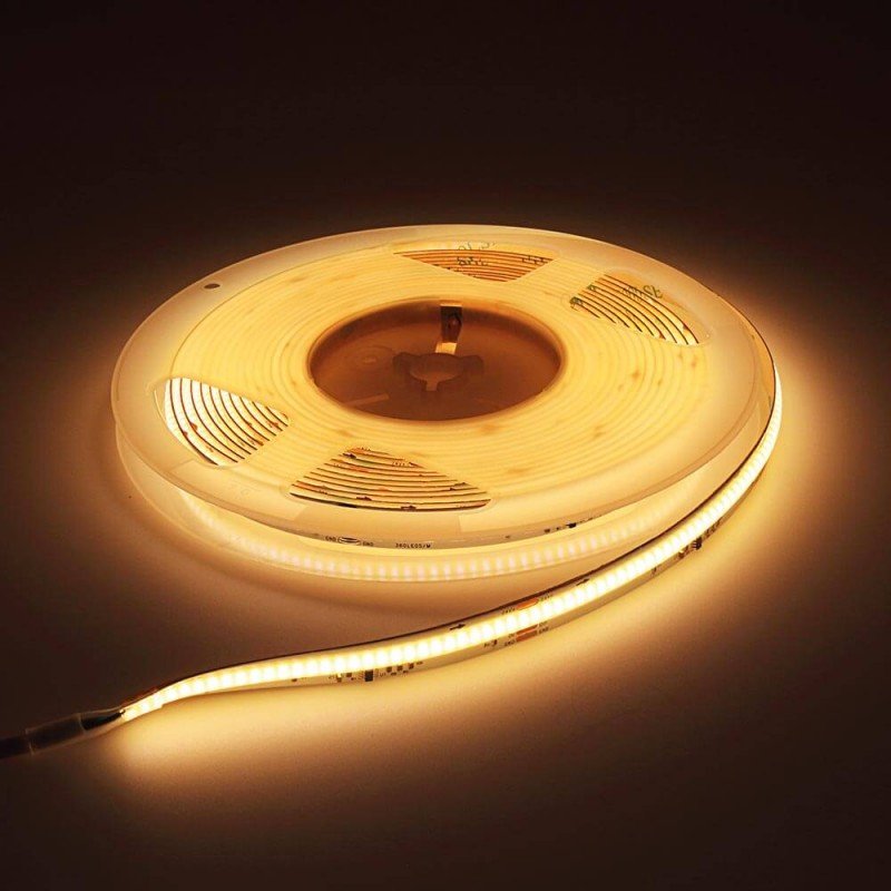 LED juostos rinkinys, 8W/m, 720Lm/m, 24V, nuotolinis valdymas, neutrali balta šviesa