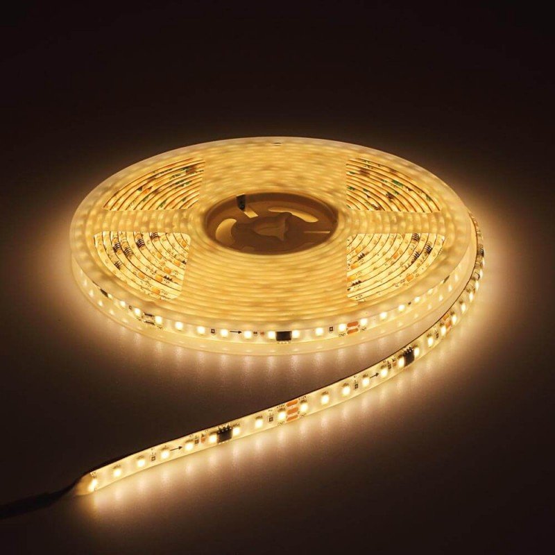LED juostos rinkinys, 12V, nuotolinis valdymas, šilta balta šviesa LED juostos rinkinys, 12V, nuotolinis valdymas, šilta balta šviesa