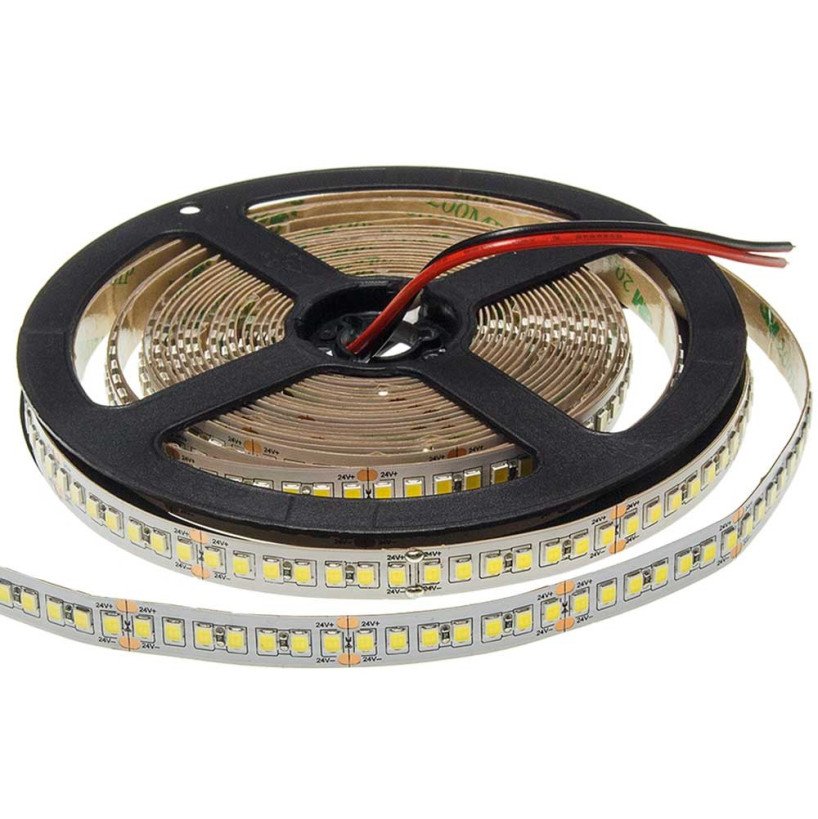 LED juosta, 20W/m, 2100Lm/m, 24V, 3 metai garantija, neutrali balta šviesa