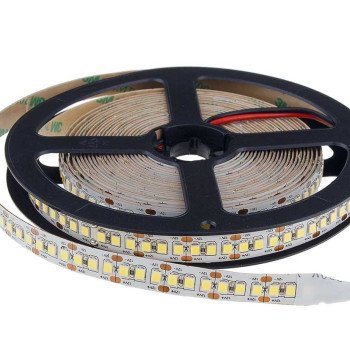LED juosta, 20W/m, 2100Lm/m, 12V, 3 metai garantija, šilta balta šviesa