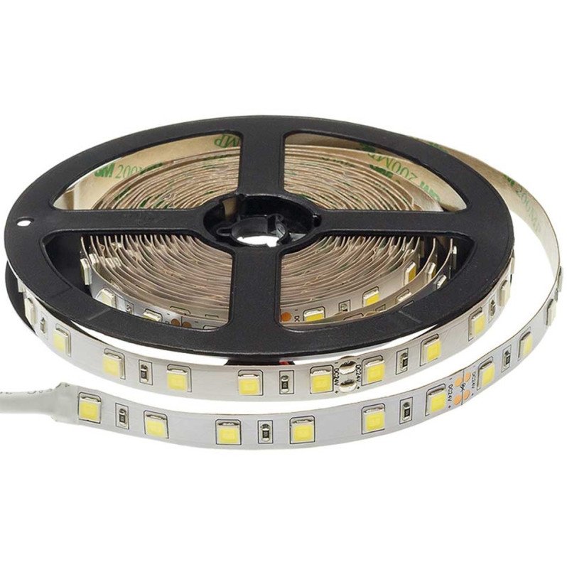 LED juosta, 16W/m, 1100Lm/m, 24V, 3 metai garantija, neutrali balta šviesa LED juosta, 16W/m, 1100Lm/m, 24V, 3 metai garantija, neutrali balta šviesa
