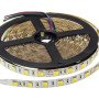LED juosta, 16W/m, 800Lm/m, 24V, 3 metai garantija, šilta balta šviesa/šalta balta šviesa
