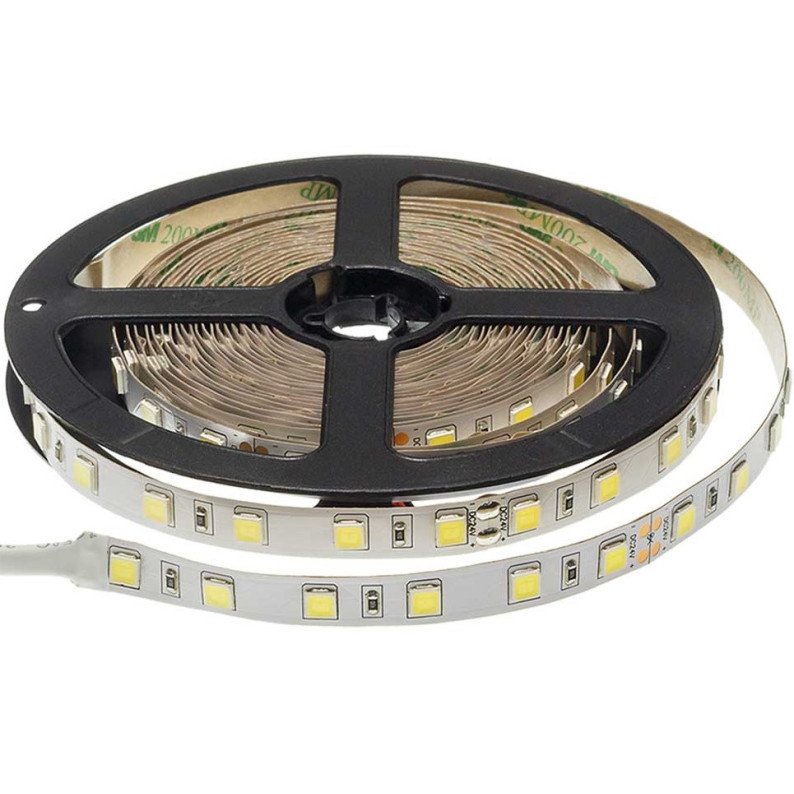 LED juosta, 16W/m, 1100Lm/m, 24V, 3 metai garantija, IP65, šilta balta šviesa LED juosta, 16W/m, 1100Lm/m, 24V, 3 metai garantija, IP65, šilta balta šviesa