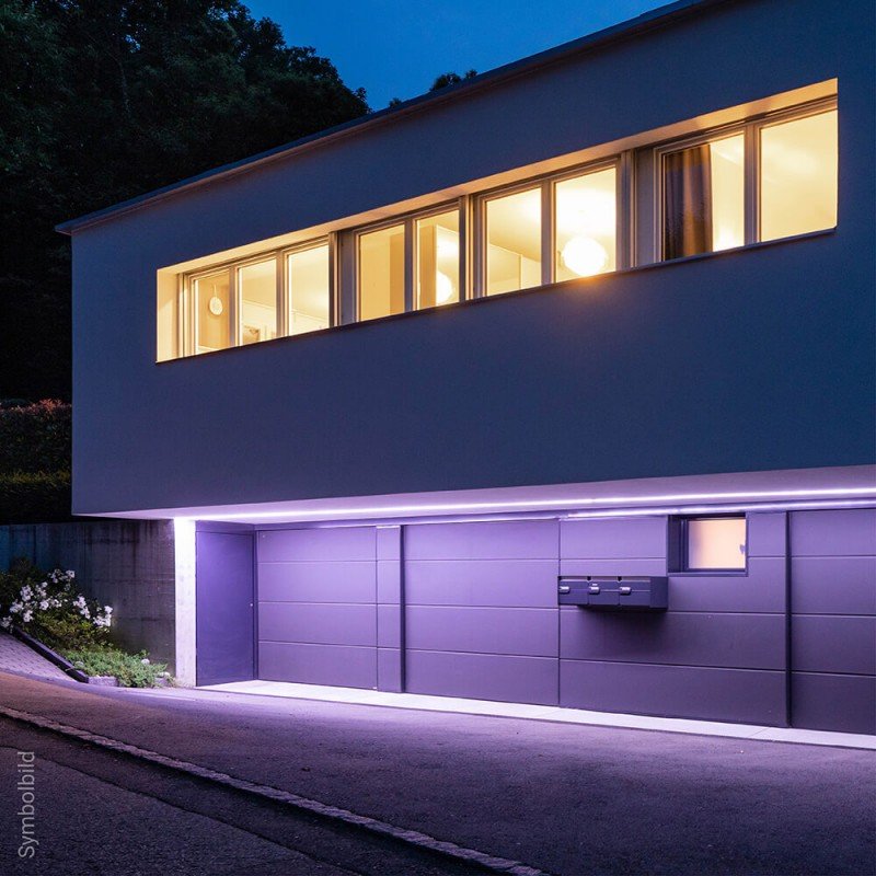 LED juosta, 16W/m, 1600Lm/m, 24V, 3 metai garantija, IP54, šalta balta šviesa