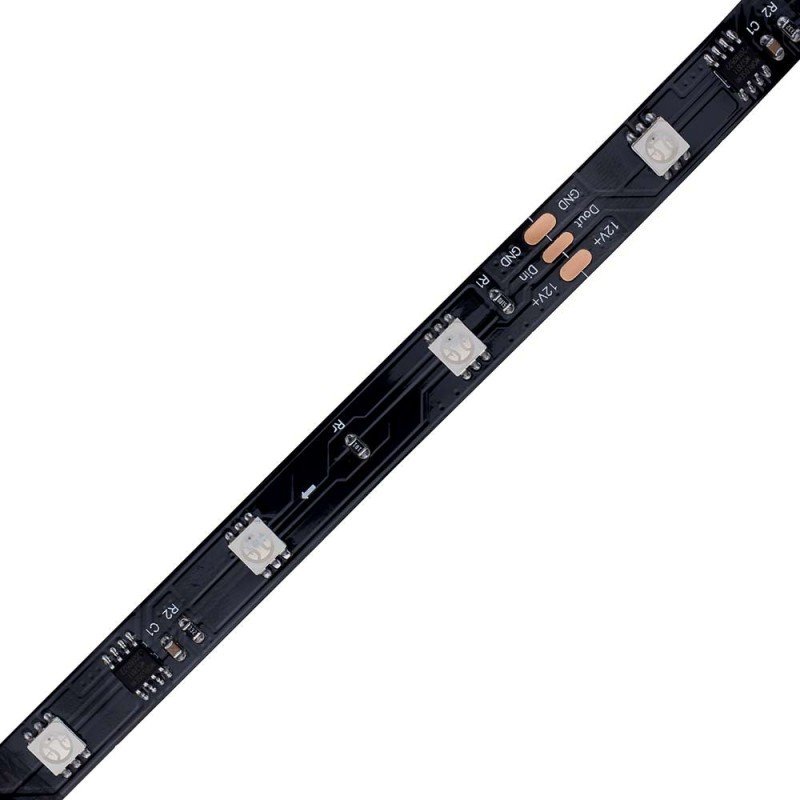 LED juosta, 7W/m, 550Lm/m, 12V, adresuojama, RGB spalvos LED juosta, 7W/m, 550Lm/m, 12V, adresuojama, RGB spalvos