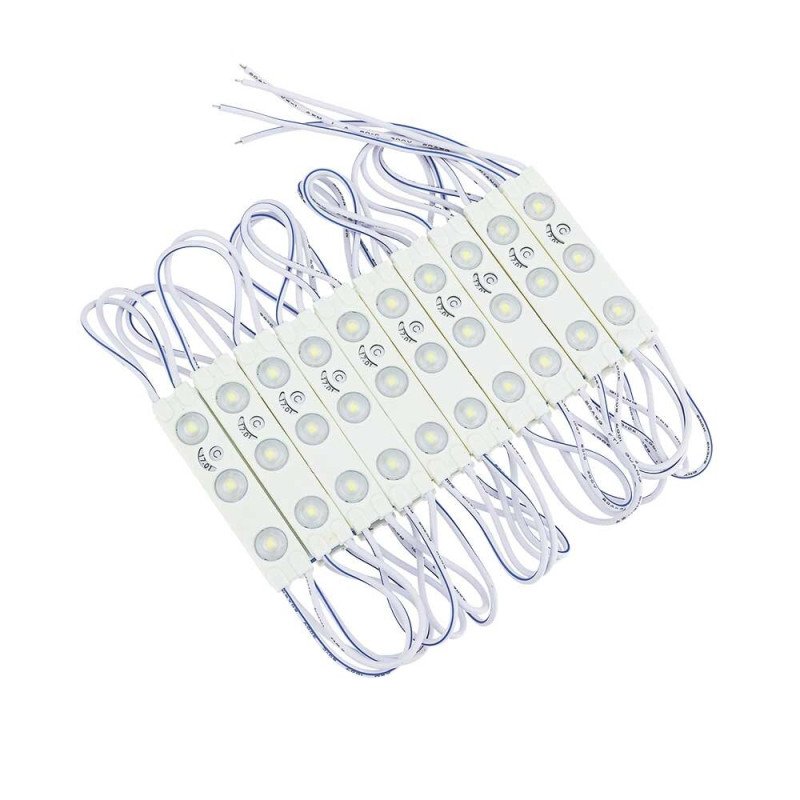 LED modulis, 0.72W, 80Lm, 12V, šalta balta šviesa