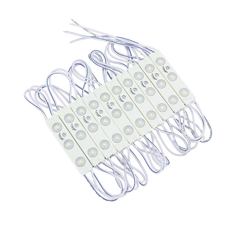 LED modulis, 0.72W, 80Lm, 12V, šalta balta šviesa