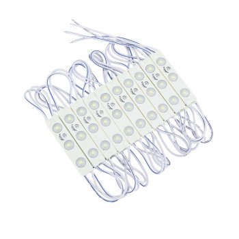 LED modulis, 0.72W, 80Lm, 12V, šalta balta šviesa