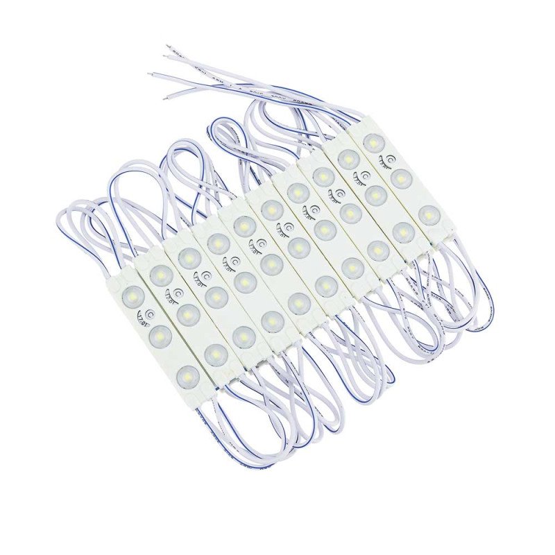 LED modulis, 0.72W, 80Lm, 12V, šalta balta šviesa