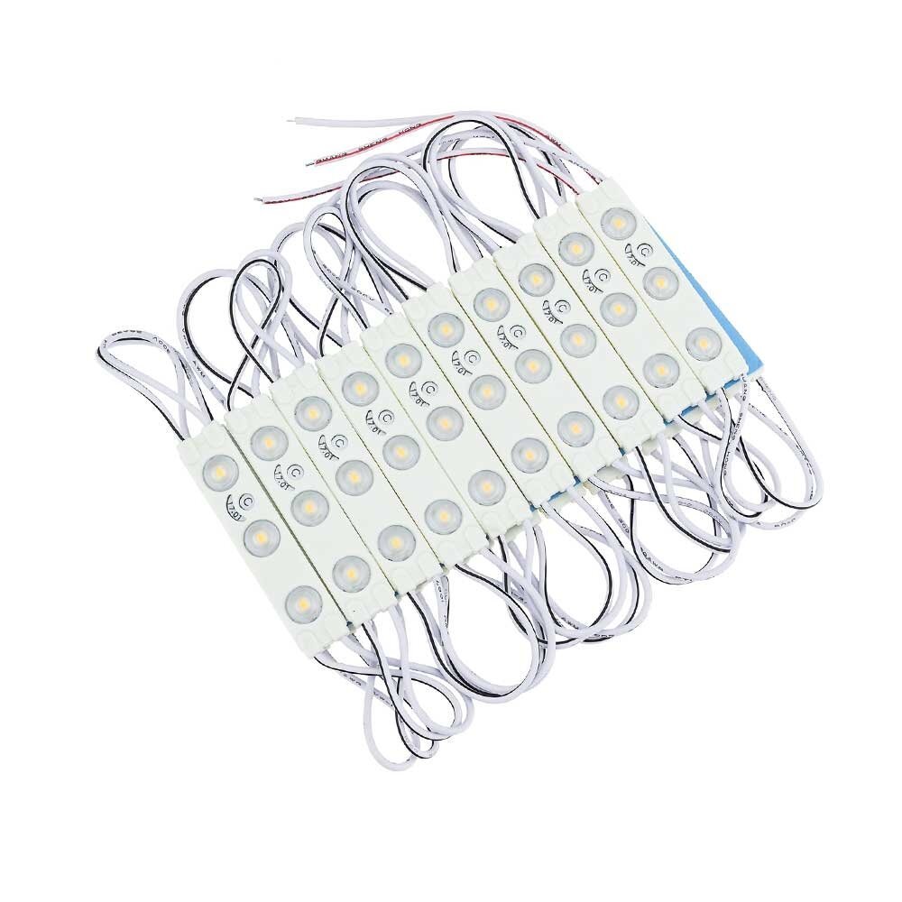 LED modulis, 0.72W, 80Lm, 12V, šilta balta šviesa LED modulis, 0.72W, 80Lm, 12V, šilta balta šviesa